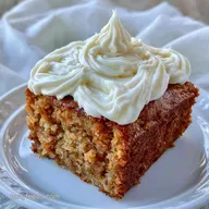 Banana Cake with Cream Cheese Frosting: Moist Sponge