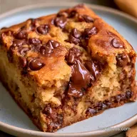 Banana Chocolate Chip Cake with Overripe Bananas