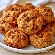 No Bake Banana Energy Bites with Oats