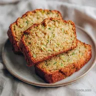Banana Zucchini Loaf with Sour Cream