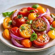 Black Pepper Tomato Salad in 10 Minutes