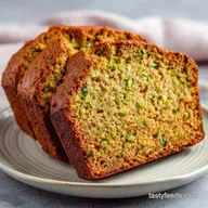 Brown Sugar Zucchini Banana Bread: Moist