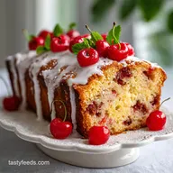 Homemade Cherry Chip Cake Recipe