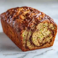 Chocolate Banana Zucchini Bread: Baked
