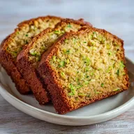 Coconut Oil Banana Zucchini Bread: Golden