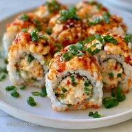 Creamy Crab Cream Cheese Sushi