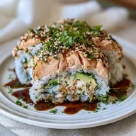 Cream Cheese Sushi Roll in 45 Minutes