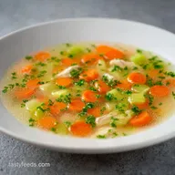 Creamy Chicken Soup in 60 Minutes