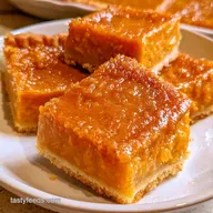 Easy Pumpkin Pie Bars for 15 Servings