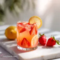 Easy Strawberry Lemonade Recipe for 8 Servings