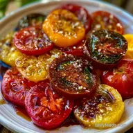 Fresh Heirloom Tomato Salad with Balsamic