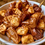 Easy Frozen Banana Bark with Chocolate
