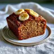 Healthy Banana Bread Recipe | 10 Slices