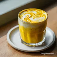 Iced Golden Milk Latte in 5 Minutes