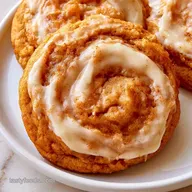 Iced Pumpkin Cookies in 35 Minutes