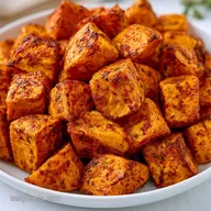 Indian Spiced Sweet Potatoes: Roasted