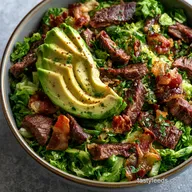 Loaded Burger Bowl: Paleo and Low Carb