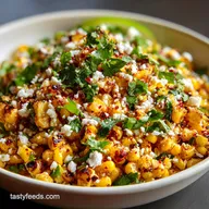 Mexican Street Corn Salad Recipe in 25 Minutes