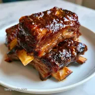Oven Beef Back Ribs for 4: Tender
