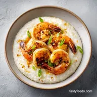 Paleo Shrimp and Grits: Creamy Cauliflower Base