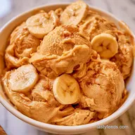 Healthy Peanut Butter Banana Ice Cream