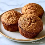 Healthy Peanut Butter Banana Muffins