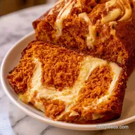 Pumpkin Bread with Cream Cheese for 10