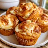 Pumpkin Cream Cheese Muffins for 12