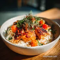 Salmon Rice Bowl with Crispy Skin (25 Min)