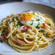 Spaghetti Carbonara: Velvety and Peppery