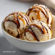 Salted Caramel Ice Cream with Coconut Milk