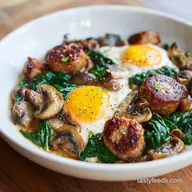 Whole30 Sausage Egg Bake in 50 Minutes