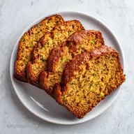 Zucchini Banana Loaf with Olive Oil