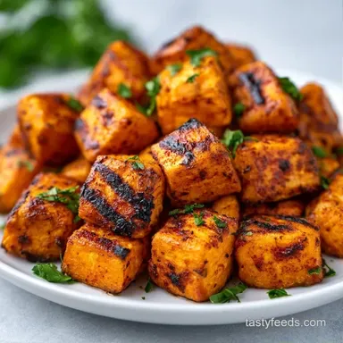 Air Fryer Roasted Sweet Potatoes: Crispy Recipe Card