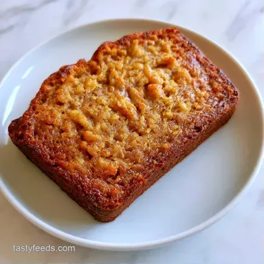 Almond Flour Banana Bread with Cinnamon Recipe Card