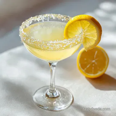 The Best Lemon Drop Martini Recipe with Vodka in 5 Minutes Recipe Card