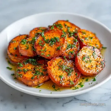 Butter Roasted Sweet Potatoes for 8