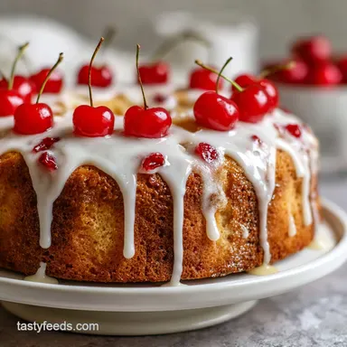 Cherry Chip Cake Recipe: Velvety Crumb in 50 Min Recipe Card