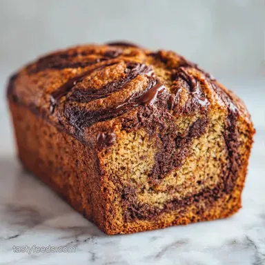 Chocolate Banana Zucchini Bread: Baked Recipe Card