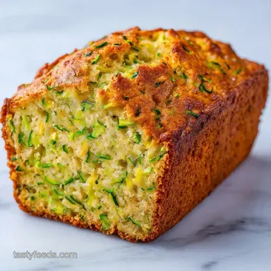 Zucchini Banana Bread with Greek Yogurt Recipe Card
