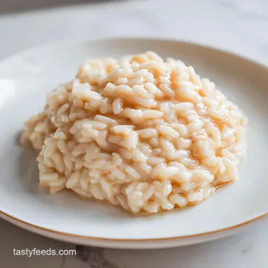 Risotto for 4 Servings: Creamy