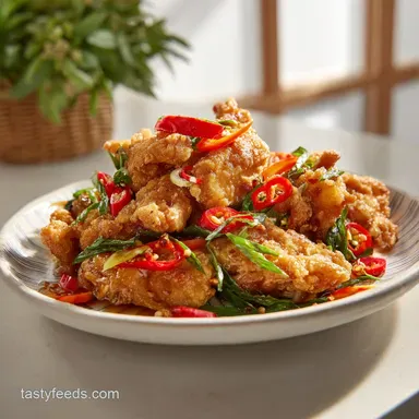 Bang Bang Chicken Recipe: Crispy, 35 Min Recipe Card