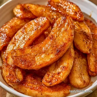 Easy Baked Bananas in 25 Minutes Recipe Card