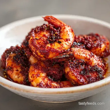 Blackened Shrimp in 9 Minutes Recipe Card