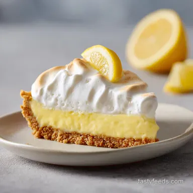 Easy No Bake Lemon Pie in 15 Minutes: Creamy Citrus Dessert Recipe Card