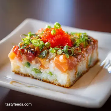 Easy Sushi Bake Recipe: Creamy Japanese-American Casserole in 30 Minutes Recipe Card