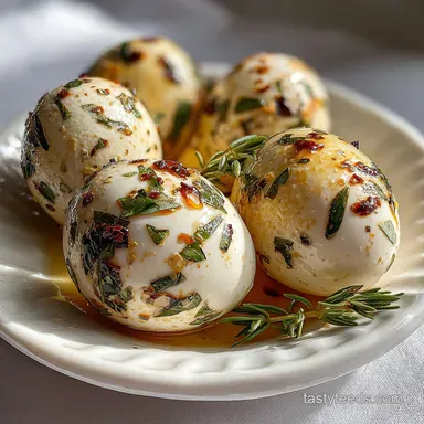 Duck Egg Recipe with Garlic and Herbs in 12 Min Recipe Card