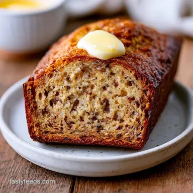 Gluten Free Banana Bread in 70 Minutes Recipe Card