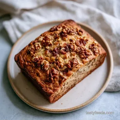 Recipe for Gluten Free Banana Nut Loaf Recipe Card
