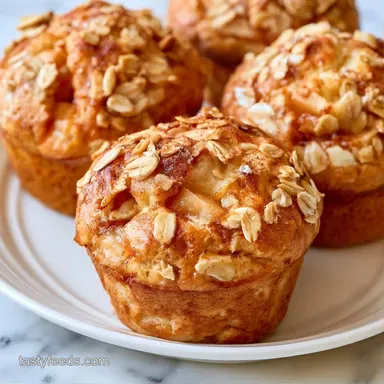 Apple Cinnamon Muffins in 35 Minutes Recipe Card